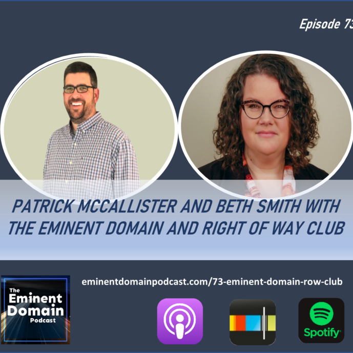 eminent domain right of way club founders