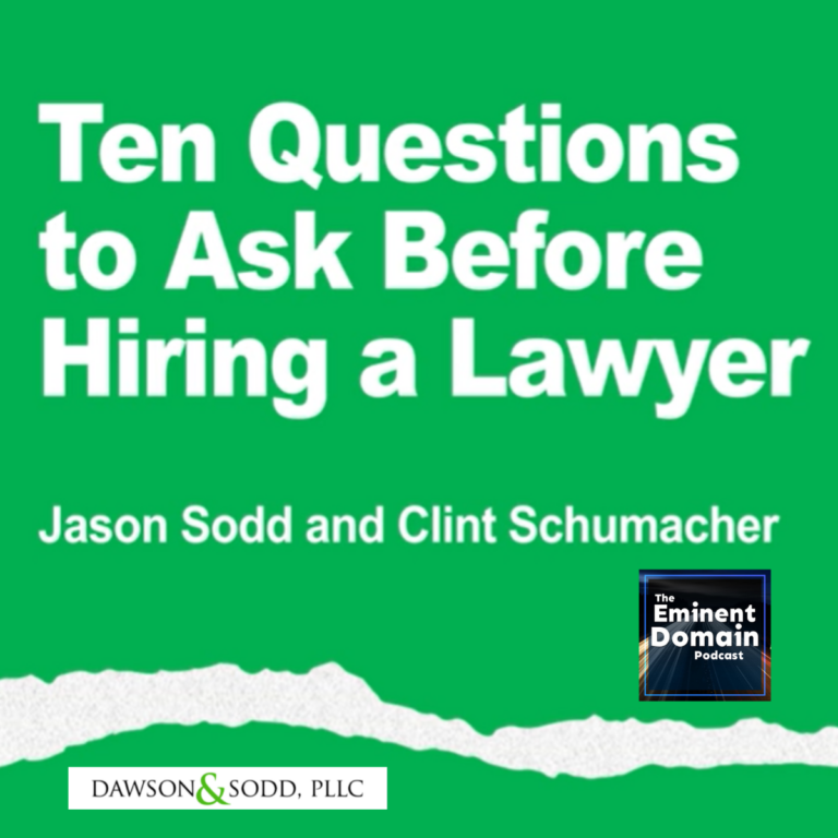 Ten Questions to Ask Before Hiring a Lawyer